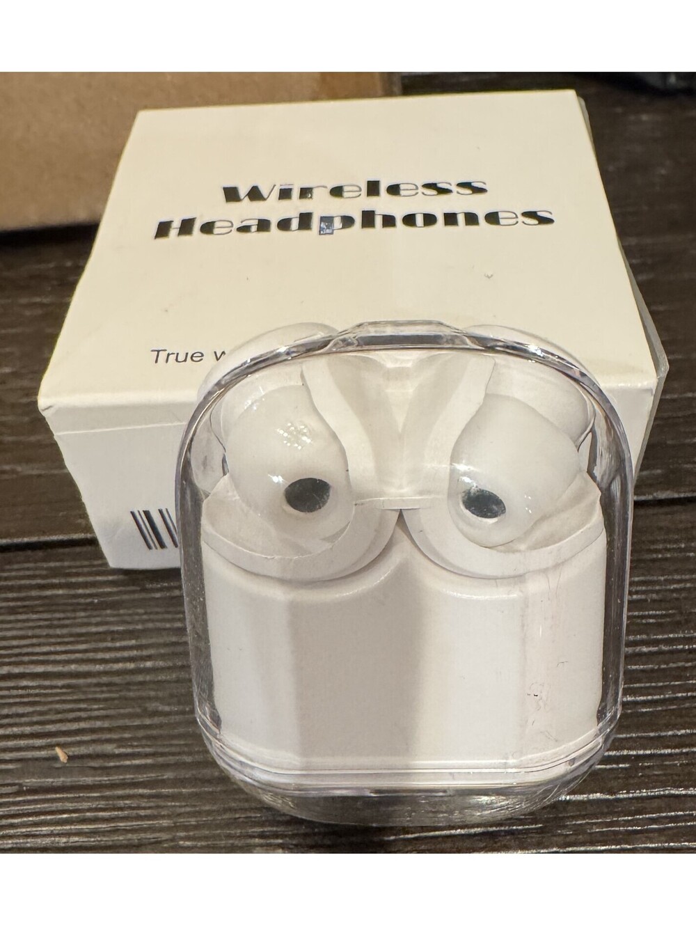 New White Wireless Earbuds